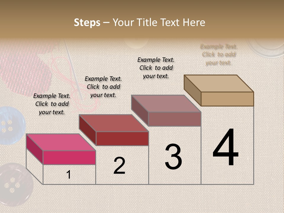 Bright Seamstress Sewing PowerPoint Template