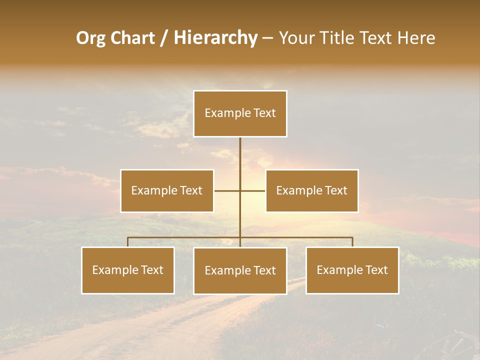 Agriculture Footpath Wheel PowerPoint Template