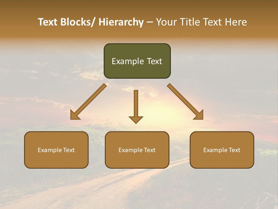 Agriculture Footpath Wheel PowerPoint Template