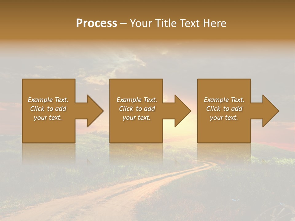 Agriculture Footpath Wheel PowerPoint Template