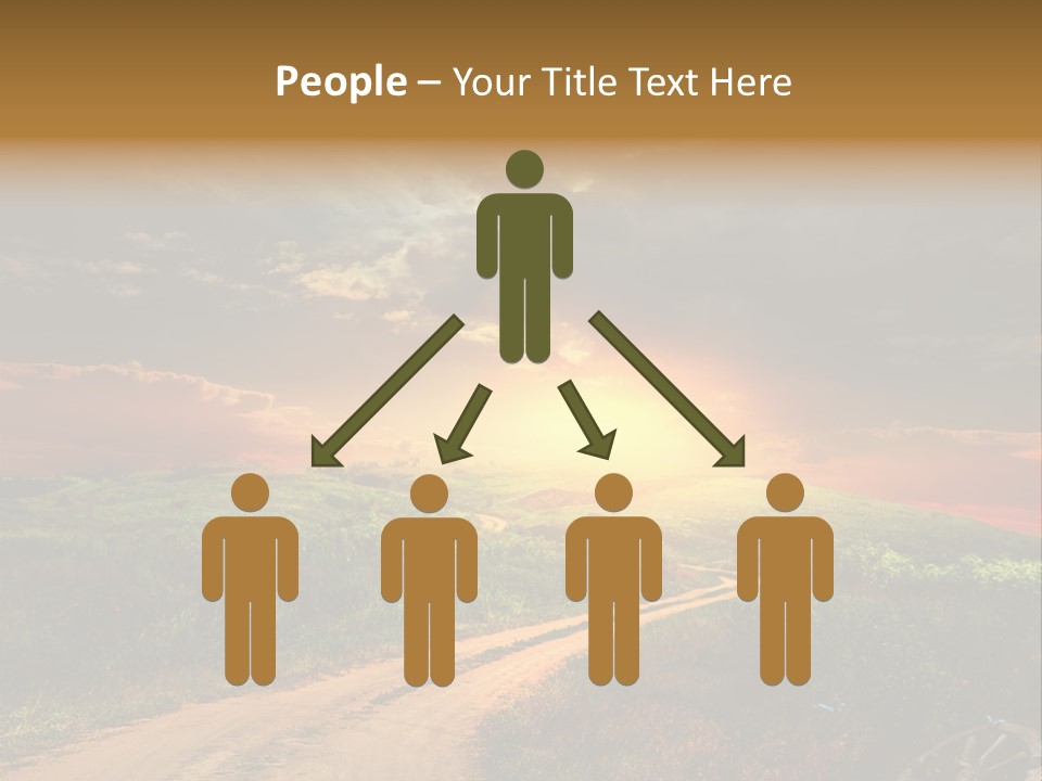 Agriculture Footpath Wheel PowerPoint Template