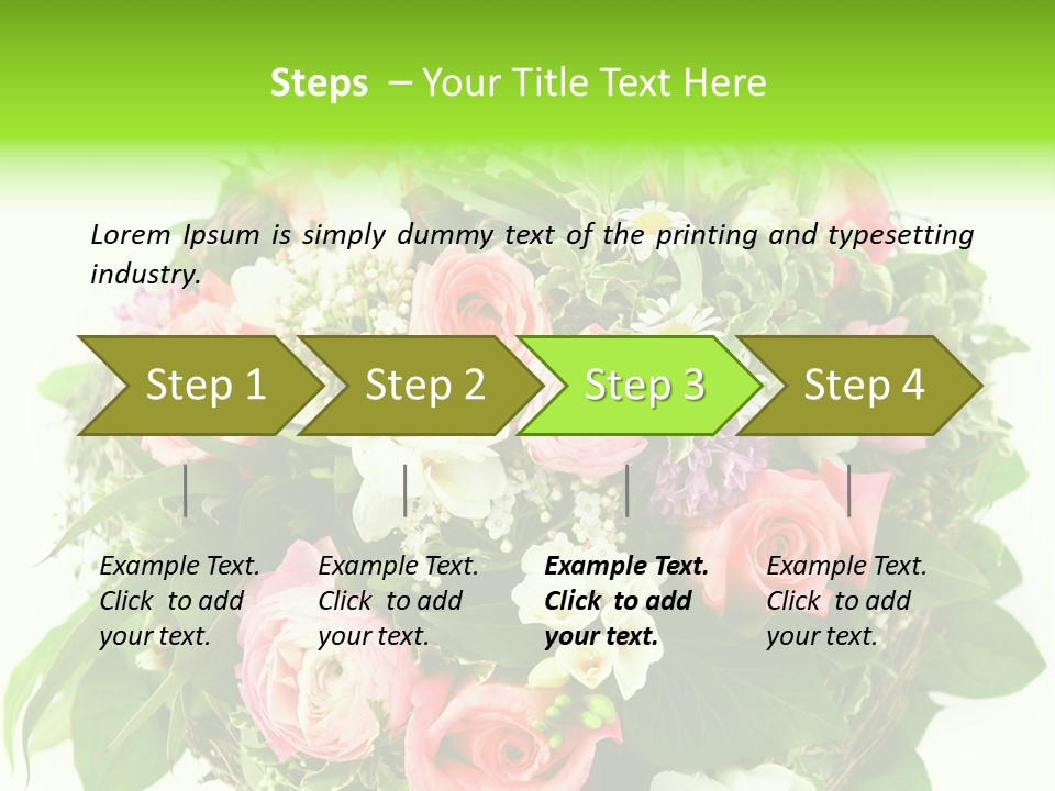 Decoration Beautiful Summer PowerPoint Template