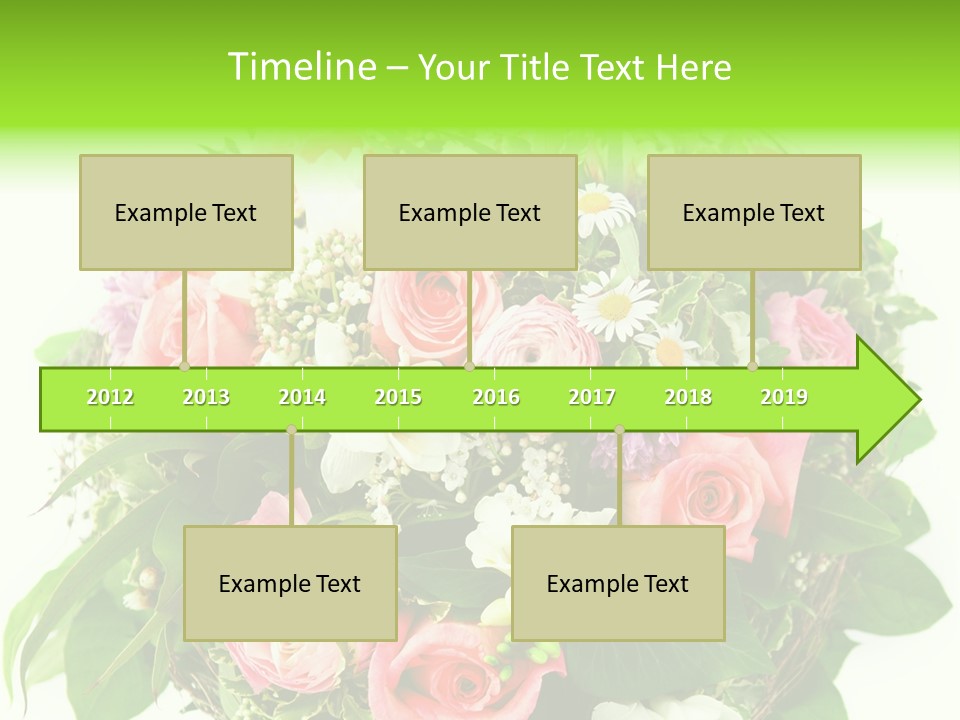 Decoration Beautiful Summer PowerPoint Template