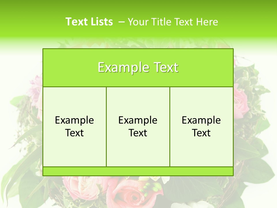 Decoration Beautiful Summer PowerPoint Template