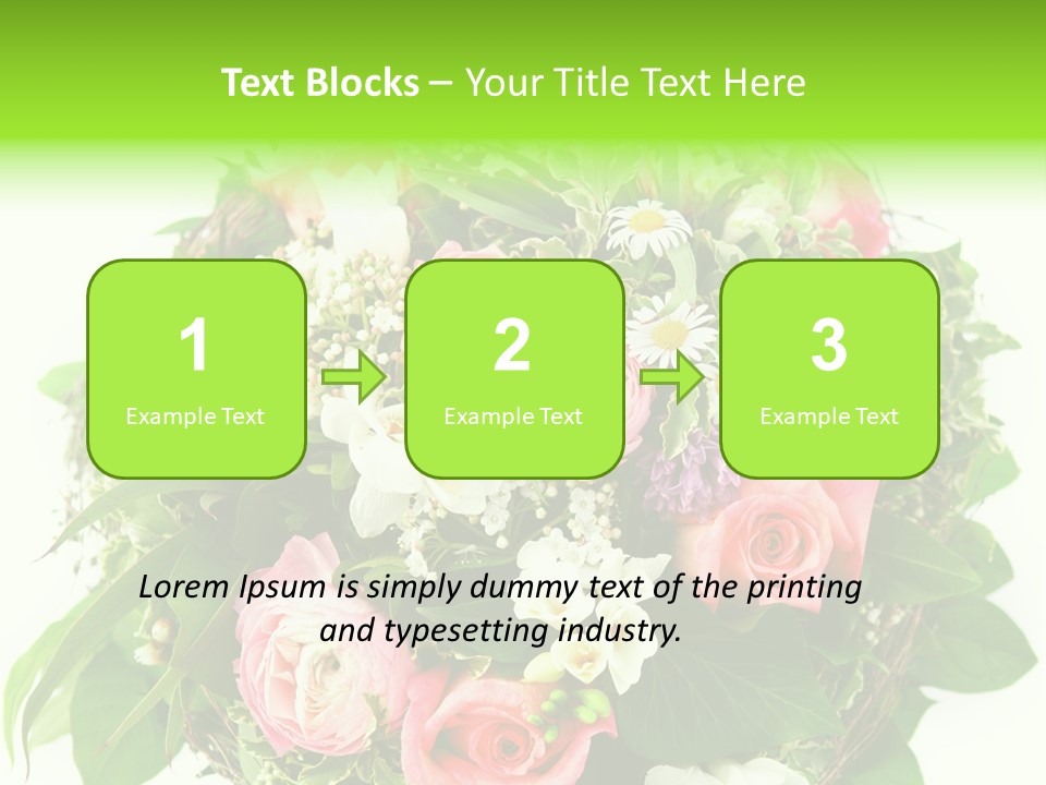 Decoration Beautiful Summer PowerPoint Template