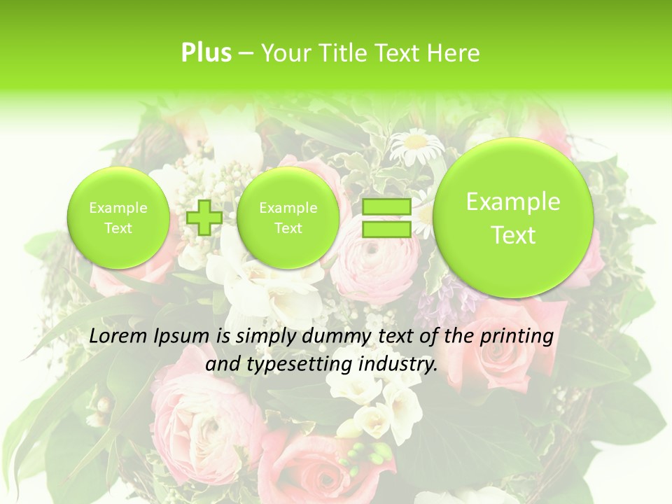 Decoration Beautiful Summer PowerPoint Template