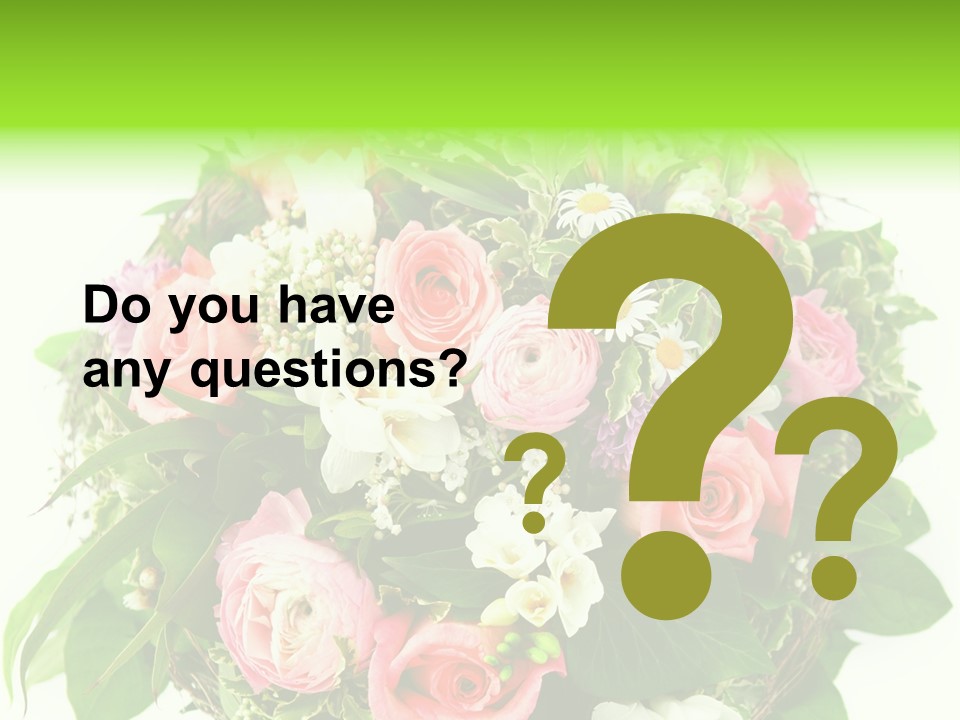 Decoration Beautiful Summer PowerPoint Template