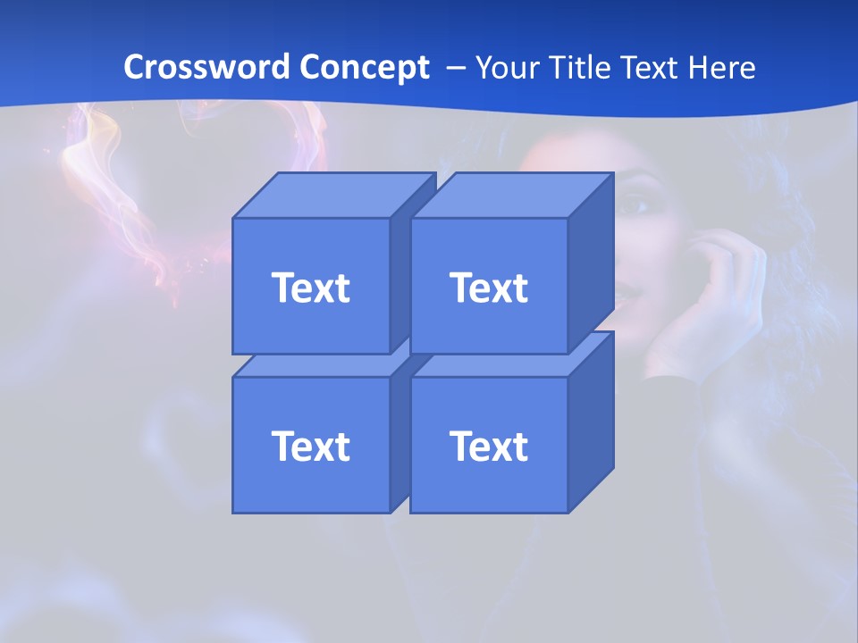 Sign Flame Young PowerPoint Template