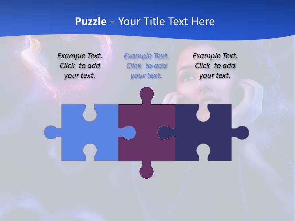 Sign Flame Young PowerPoint Template