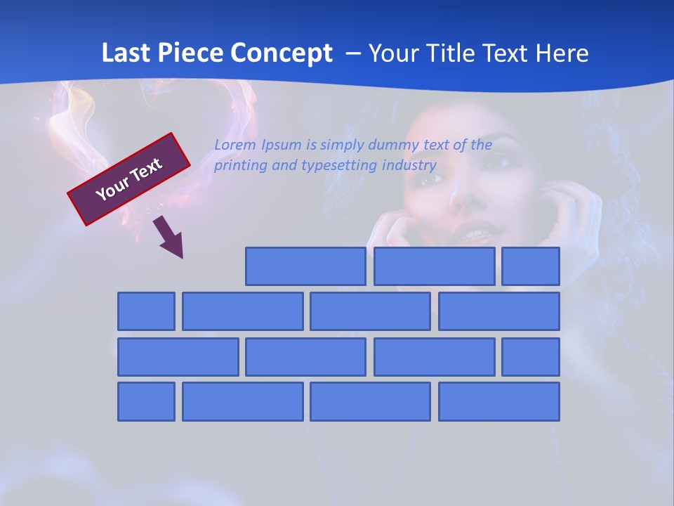 Sign Flame Young PowerPoint Template