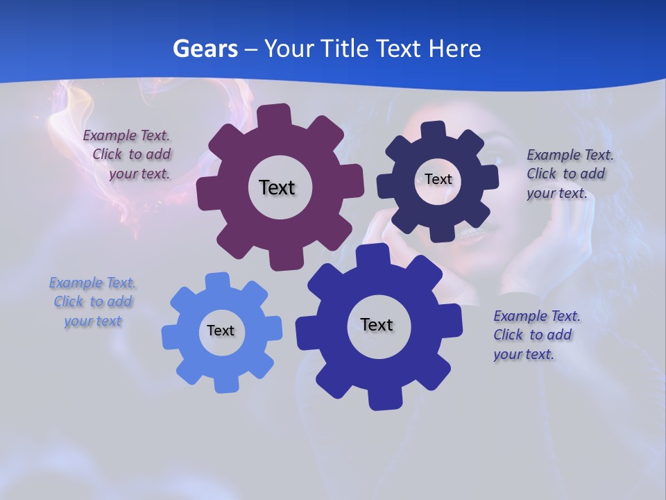 Sign Flame Young PowerPoint Template