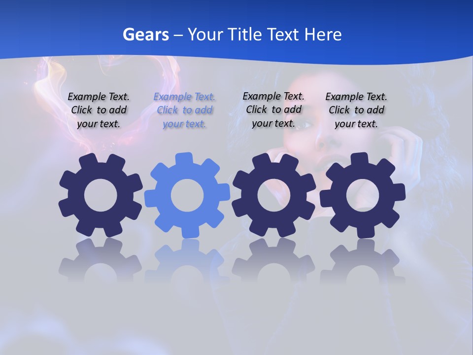 Sign Flame Young PowerPoint Template