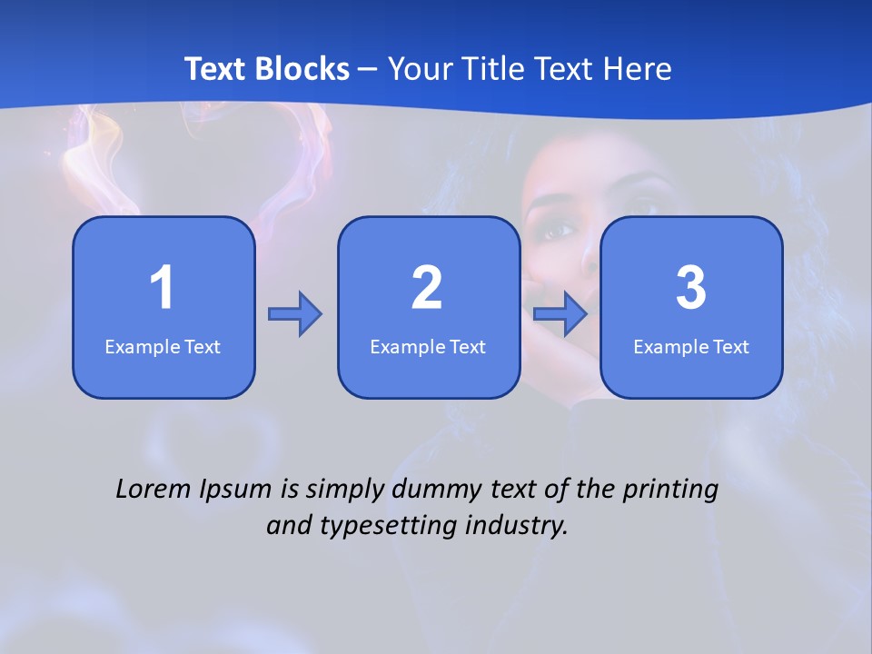 Sign Flame Young PowerPoint Template