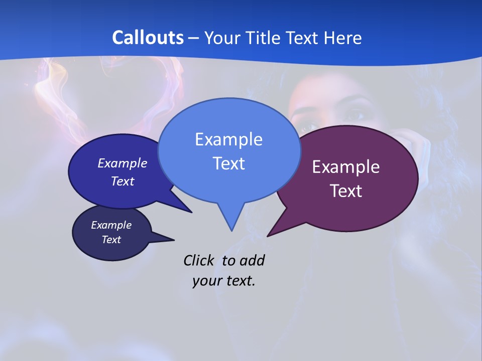 Sign Flame Young PowerPoint Template