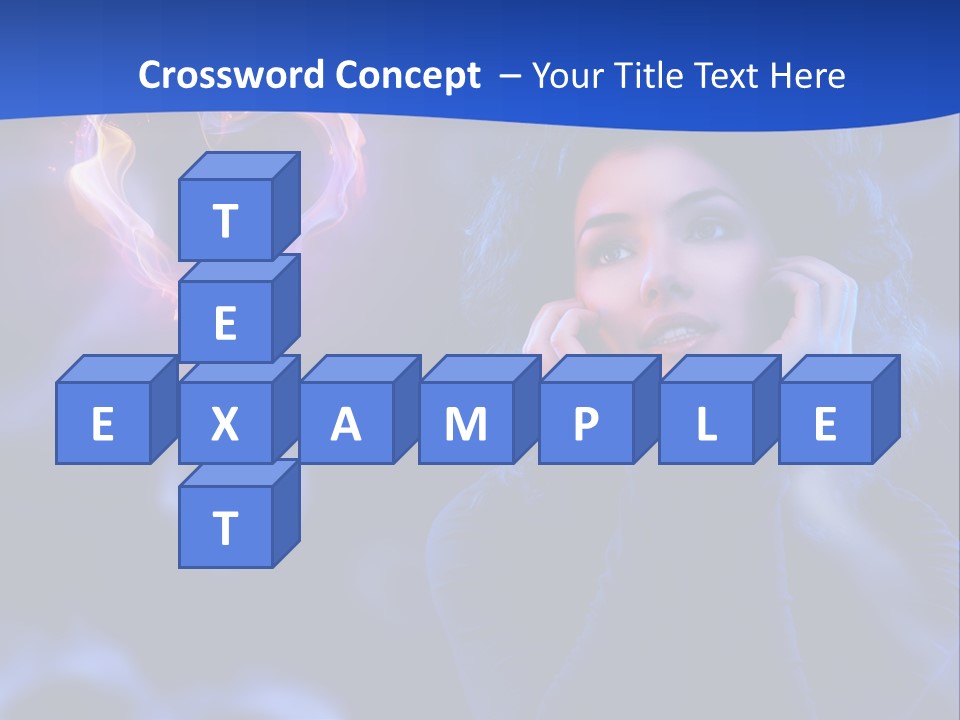Sign Flame Young PowerPoint Template