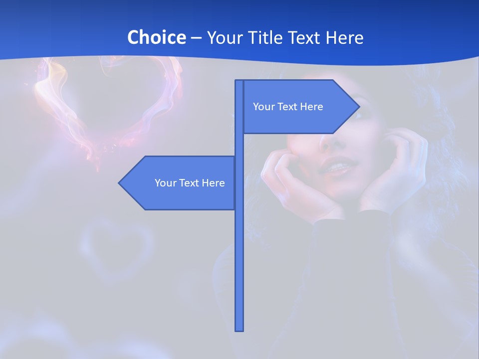 Sign Flame Young PowerPoint Template
