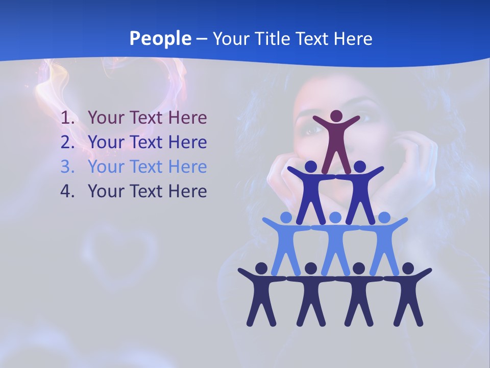 Sign Flame Young PowerPoint Template