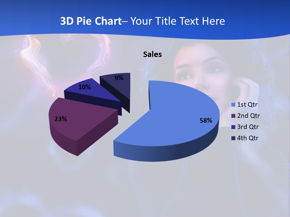Sign Flame Young PowerPoint Template