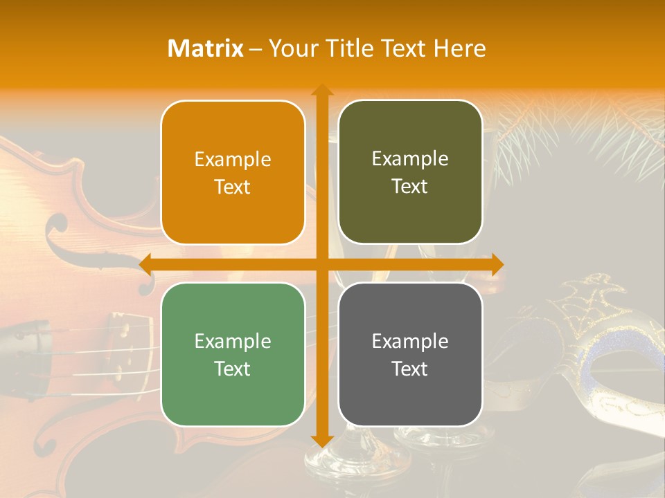 Nature Firtree Pointers PowerPoint Template