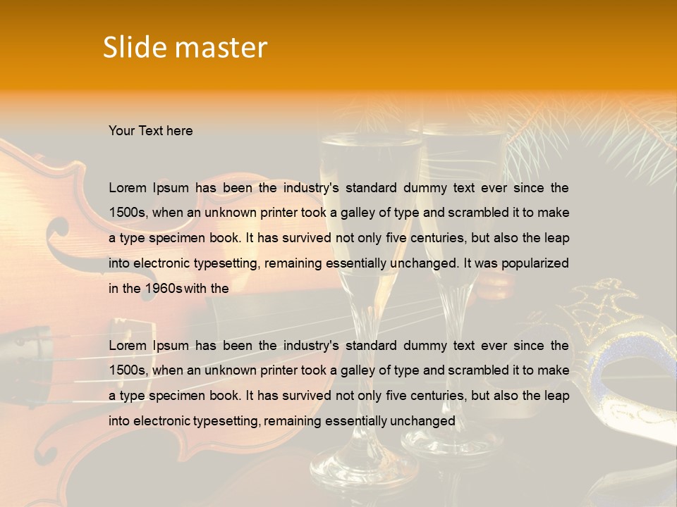 Nature Firtree Pointers PowerPoint Template