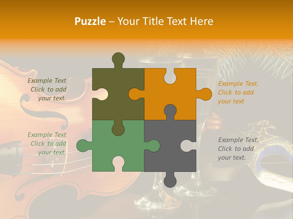 Nature Firtree Pointers PowerPoint Template