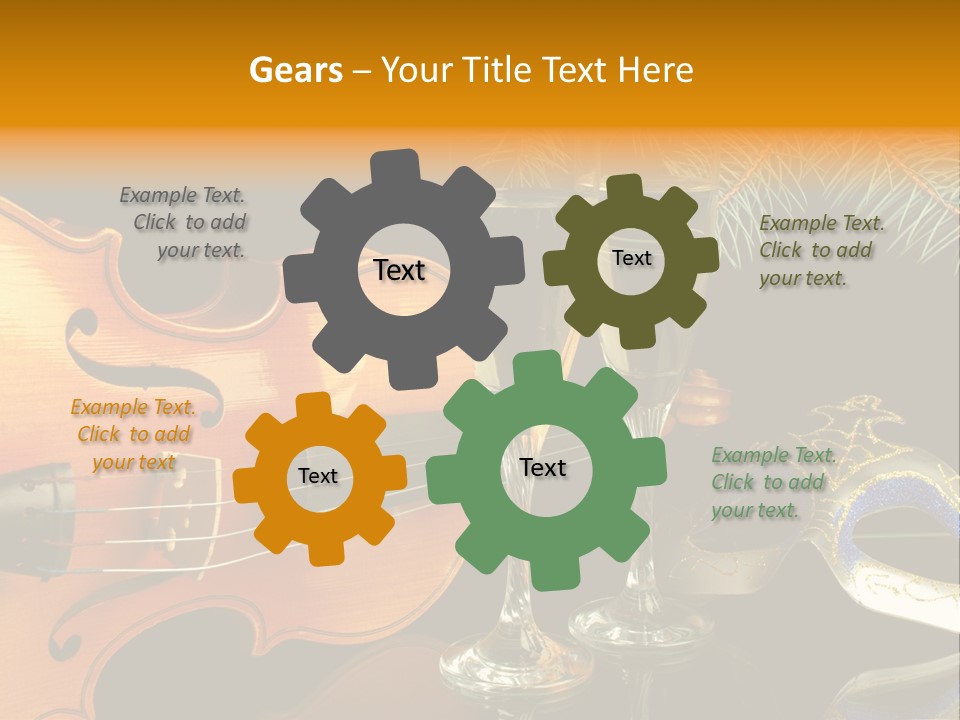 Nature Firtree Pointers PowerPoint Template