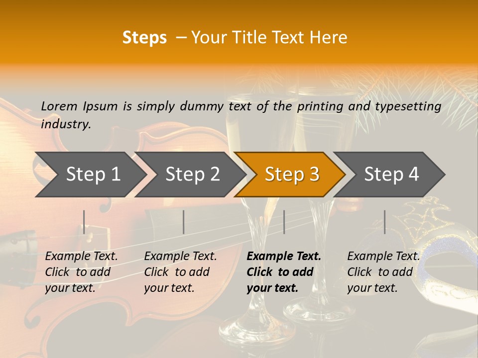 Nature Firtree Pointers PowerPoint Template