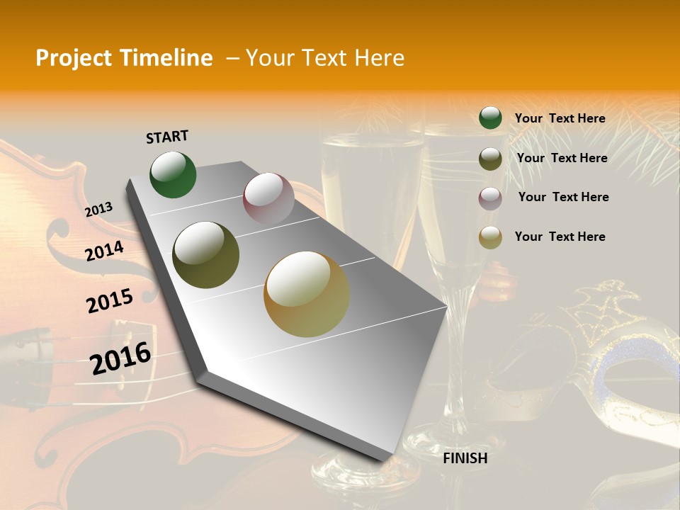 Nature Firtree Pointers PowerPoint Template