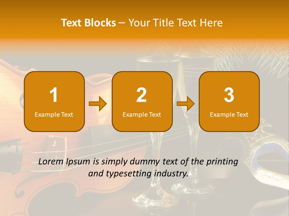 Nature Firtree Pointers PowerPoint Template