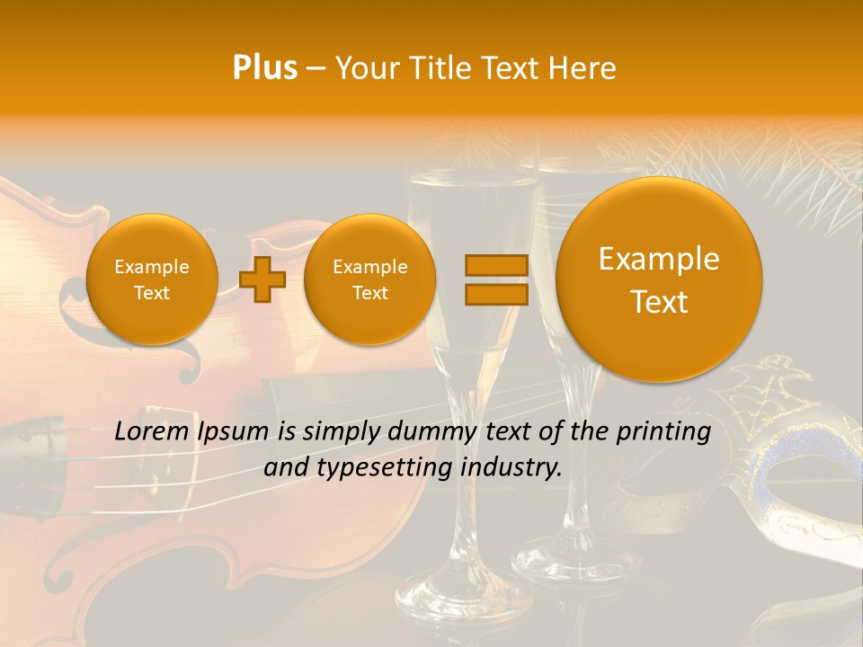 Nature Firtree Pointers PowerPoint Template