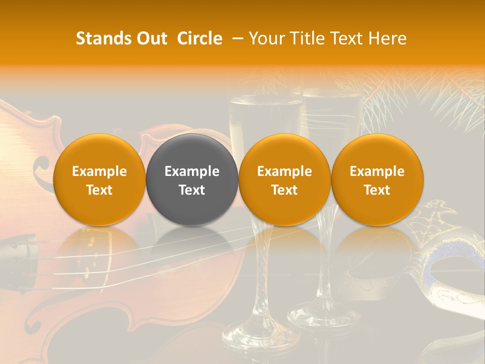 Nature Firtree Pointers PowerPoint Template