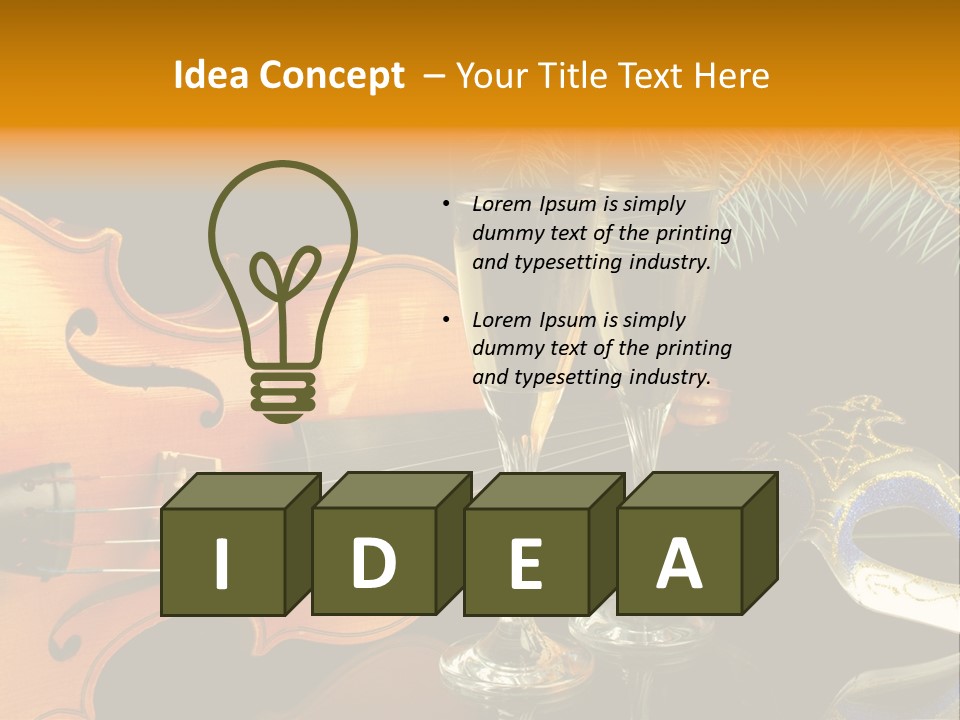 Nature Firtree Pointers PowerPoint Template