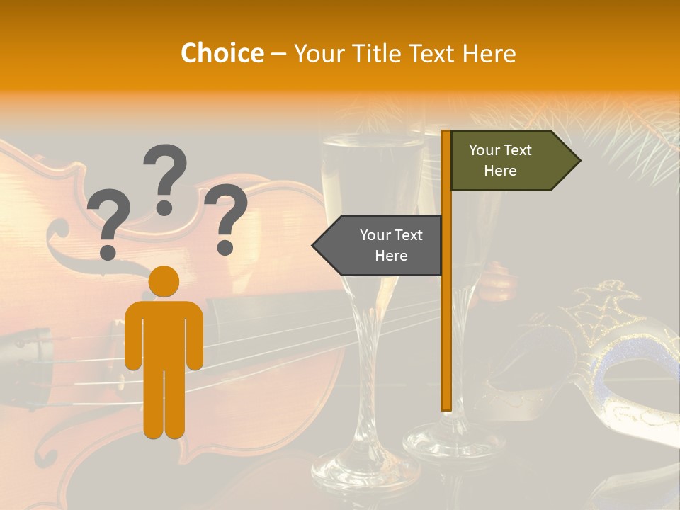 Nature Firtree Pointers PowerPoint Template