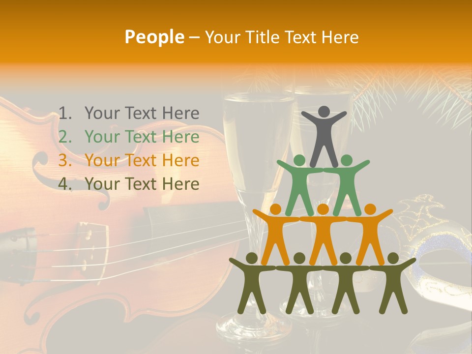 Nature Firtree Pointers PowerPoint Template