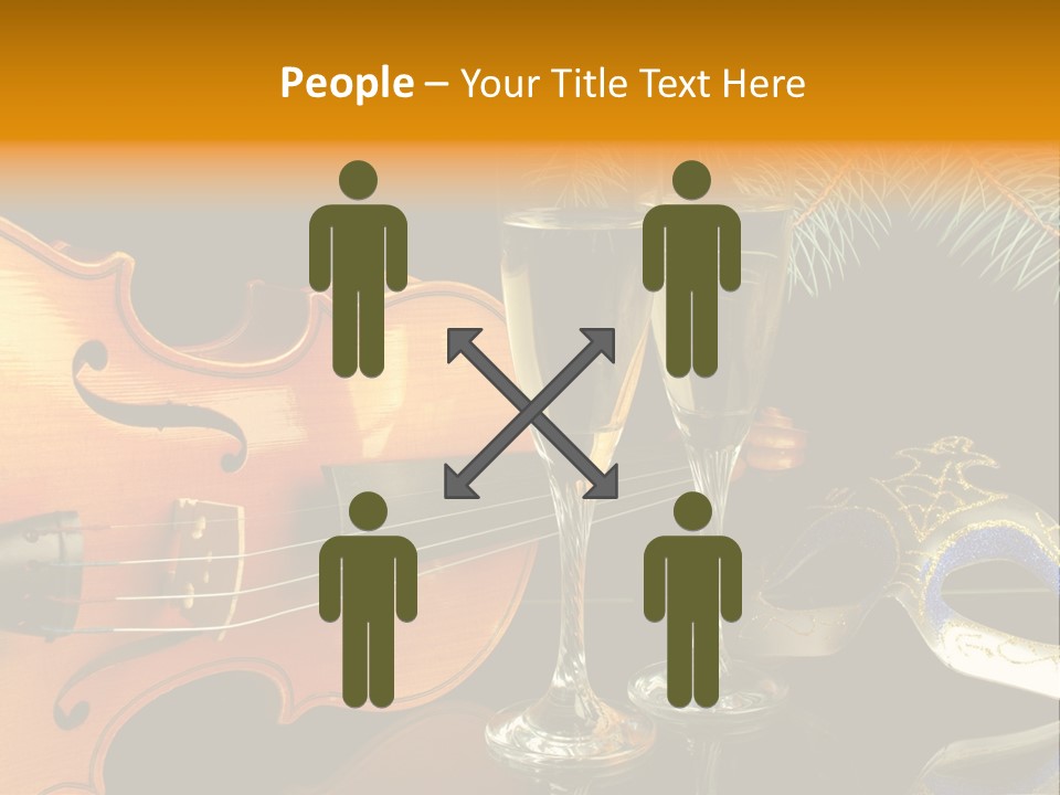 Nature Firtree Pointers PowerPoint Template