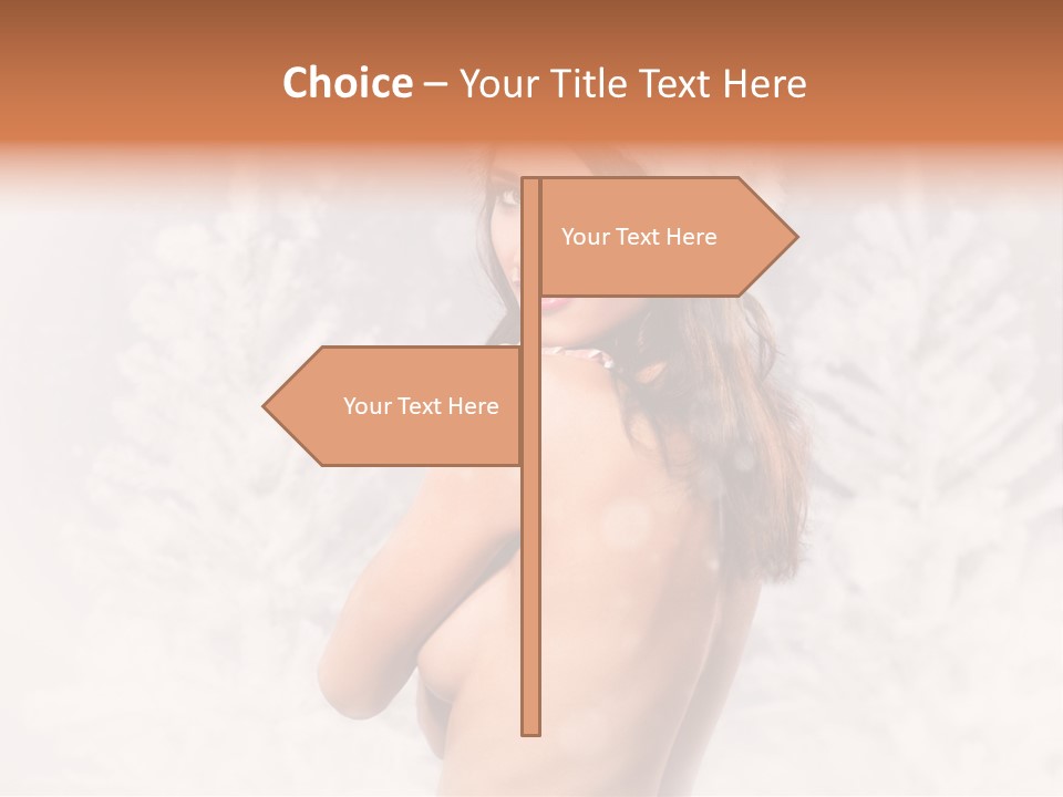 Sexy Xmas Seductive PowerPoint Template