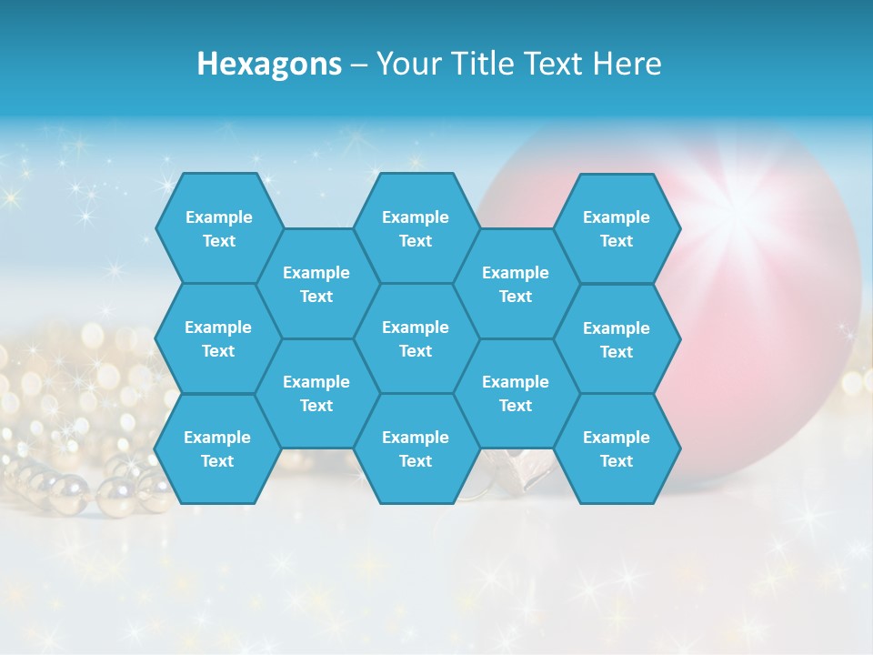 Holiday Ornaments Toys PowerPoint Template