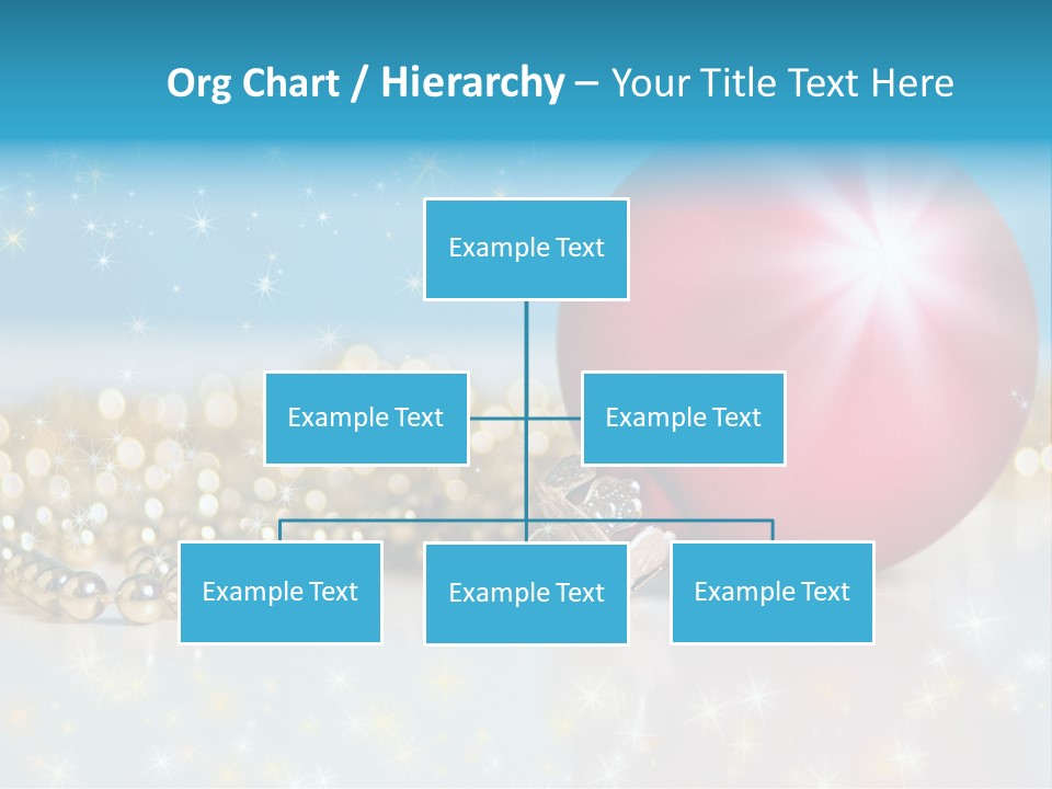 Holiday Ornaments Toys PowerPoint Template