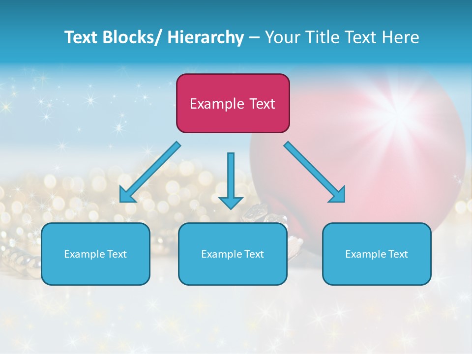 Holiday Ornaments Toys PowerPoint Template