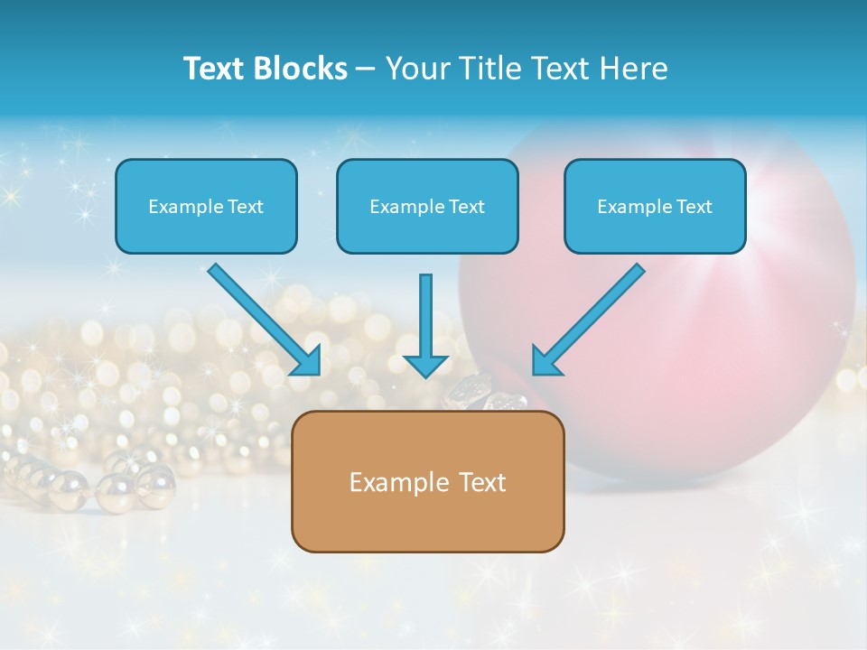 Holiday Ornaments Toys PowerPoint Template