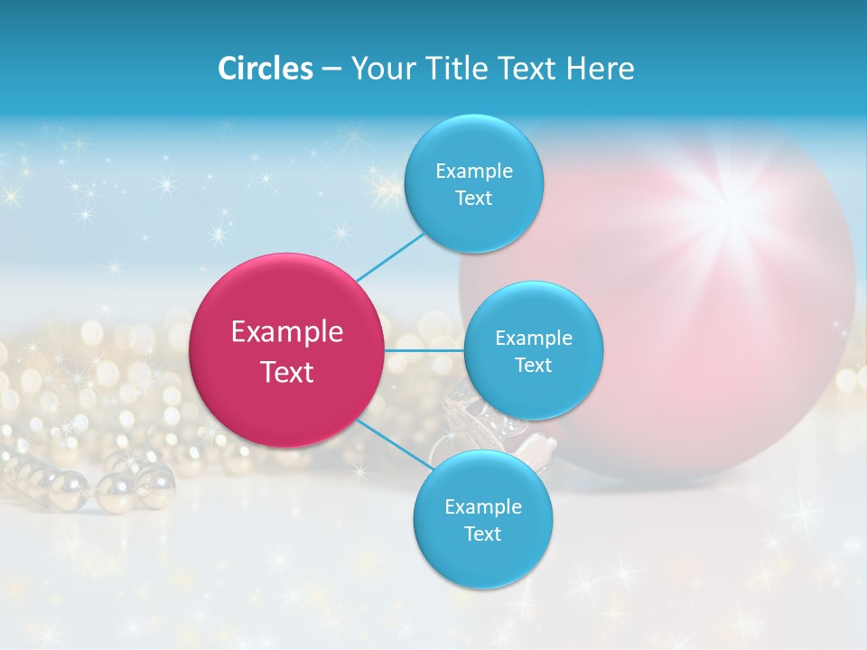 Holiday Ornaments Toys PowerPoint Template