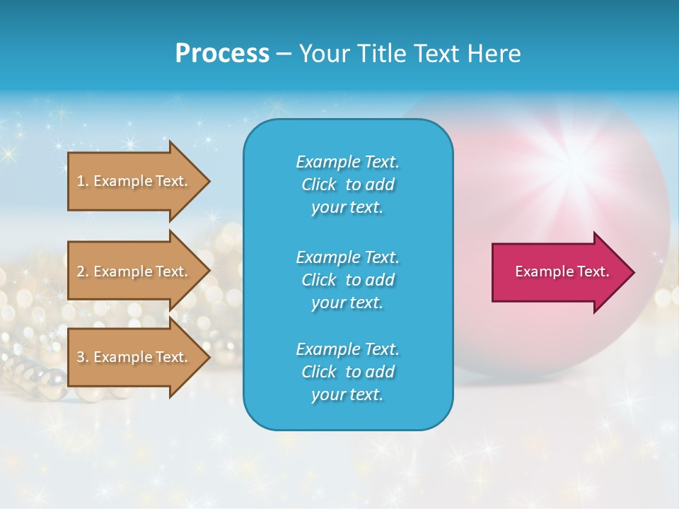 Holiday Ornaments Toys PowerPoint Template