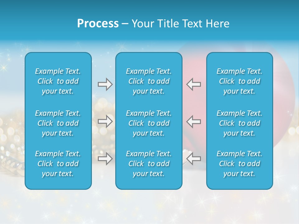 Holiday Ornaments Toys PowerPoint Template