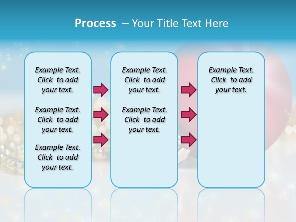 Holiday Ornaments Toys PowerPoint Template