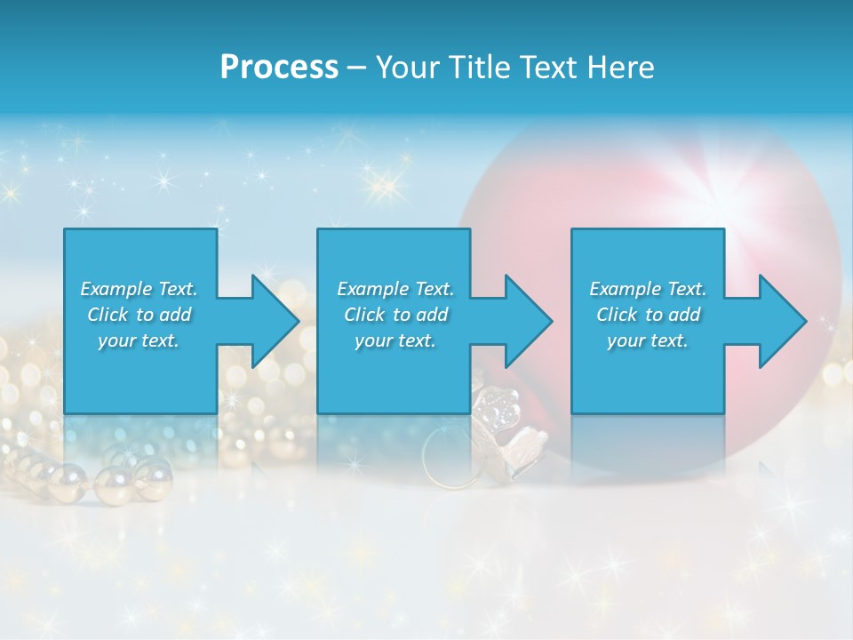 Holiday Ornaments Toys PowerPoint Template