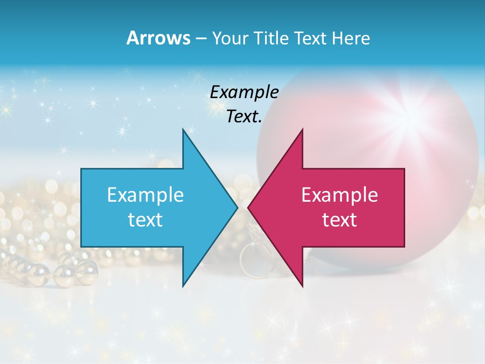 Holiday Ornaments Toys PowerPoint Template