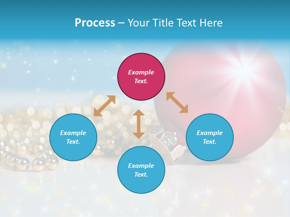 Holiday Ornaments Toys PowerPoint Template