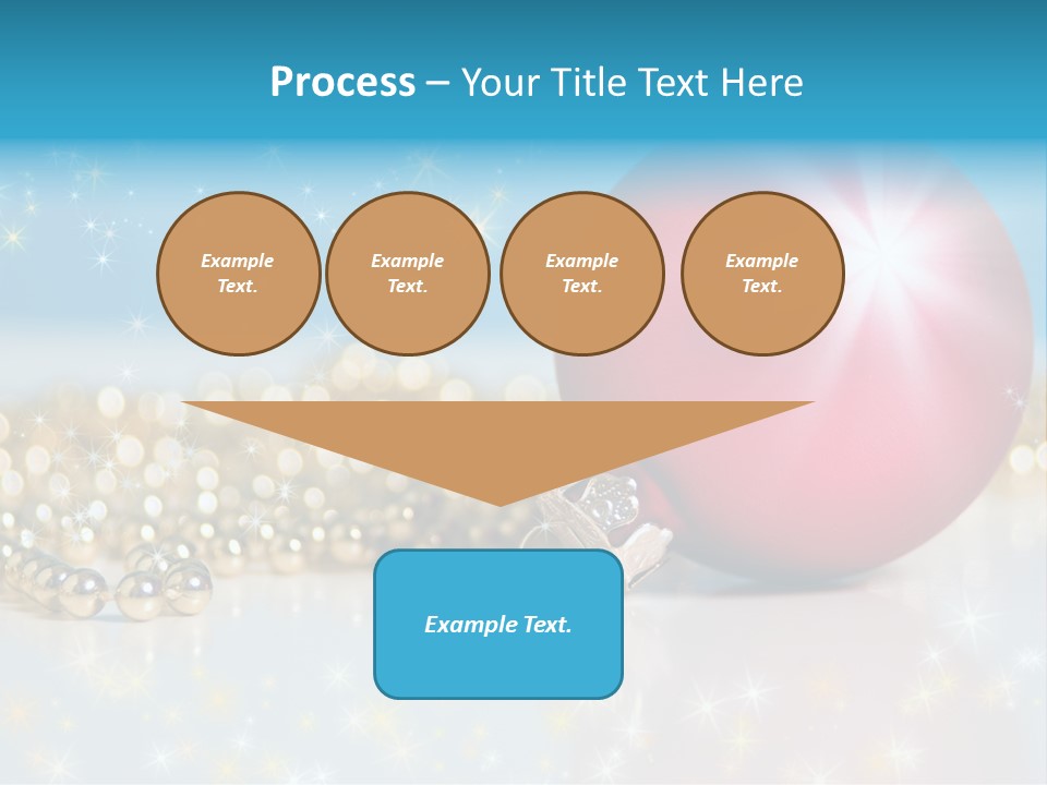 Holiday Ornaments Toys PowerPoint Template