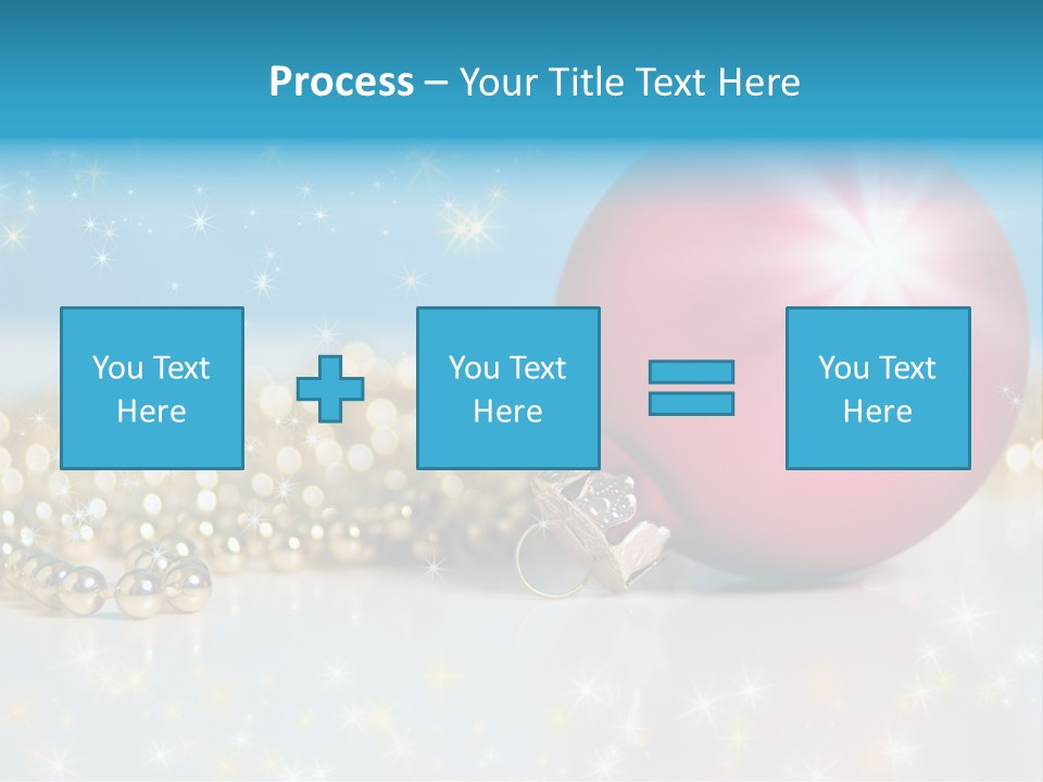 Holiday Ornaments Toys PowerPoint Template