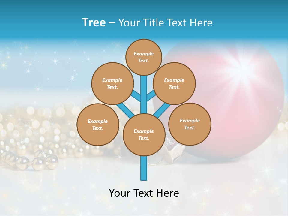 Holiday Ornaments Toys PowerPoint Template